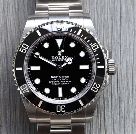 rolex sub no date pre ceramic|2022 rolex submariner date 41mm.